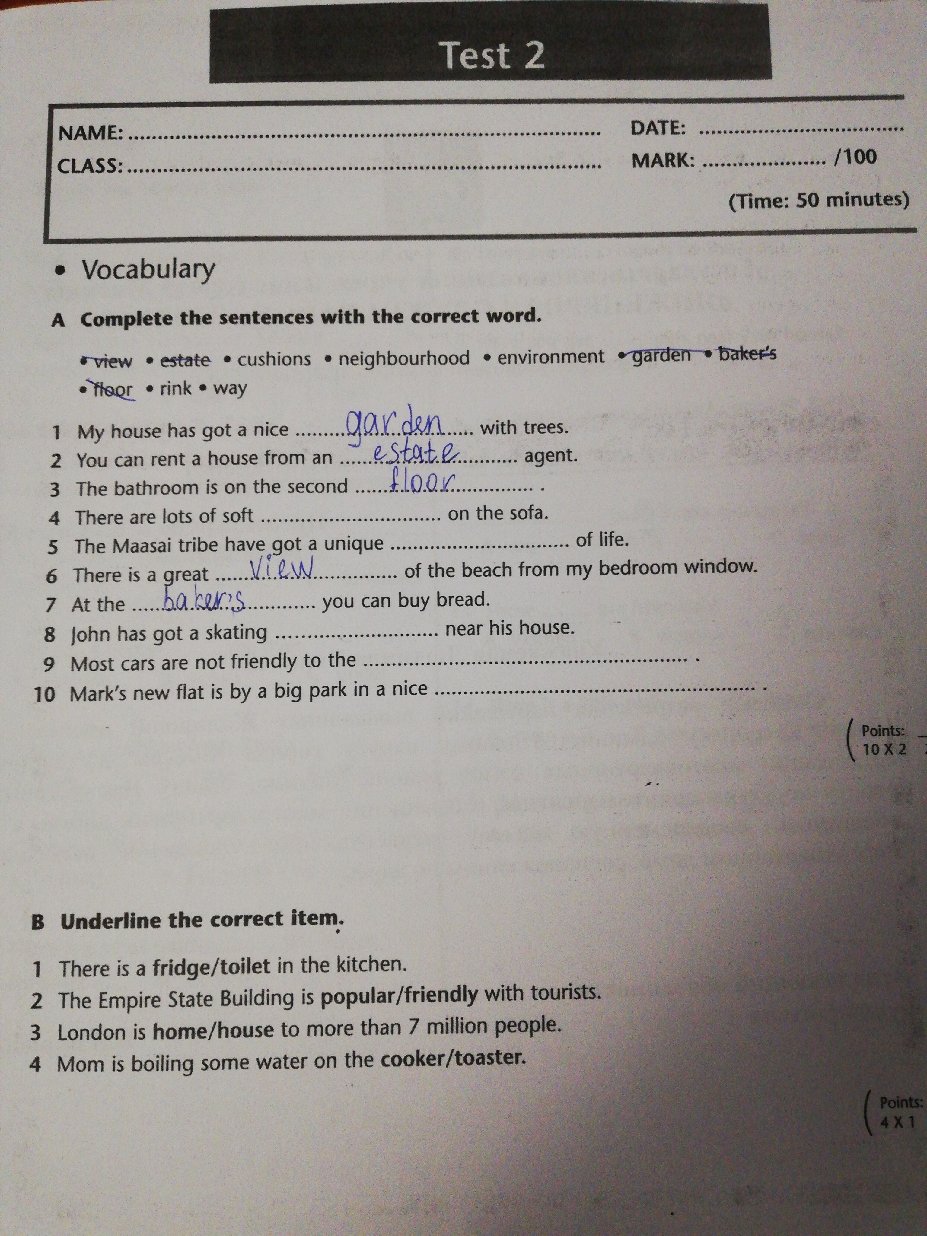 Английский язык 8 класс module 5