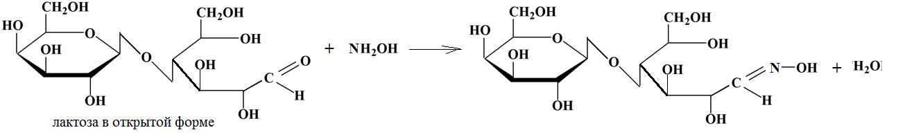 Схема образования лактозы