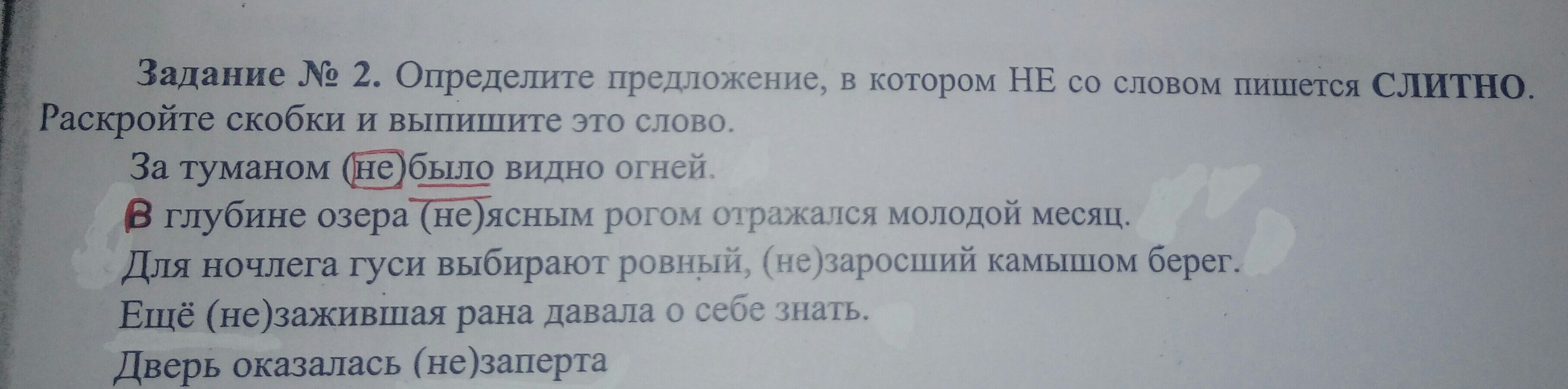 В каком предложении не со словом пишется слитно бунин рисует в рассказе неопределенной