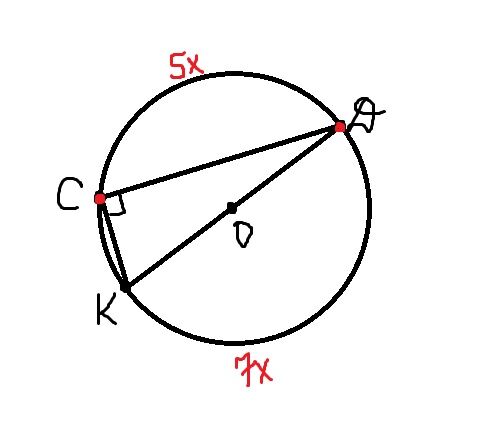 Диаметр окружности 7 5. C D точки окружности. Точки c и d делят окружность на дуги. Точка а и д делят окружность. Пропорционально углы в круге.